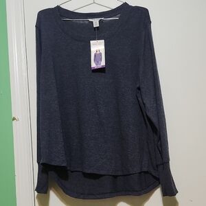 Nine West Navy Crew Neck Sweater